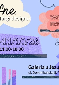Grafika organizatora: FIFNE. Targi designu, sztuki i rękodzieła