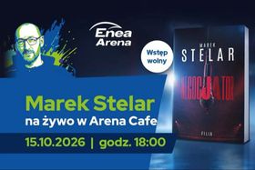 Grafika organizatora: Marek Stelar na żywo w Arena Cafe