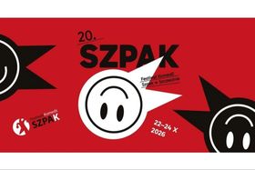 Grafika organizatora: 20. Festiwal Komedii SZPAK